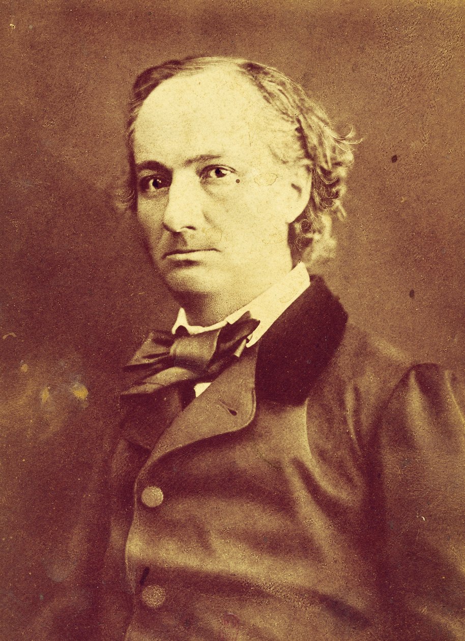 Charles Baudelaire (Paryż autorstwa Nadar