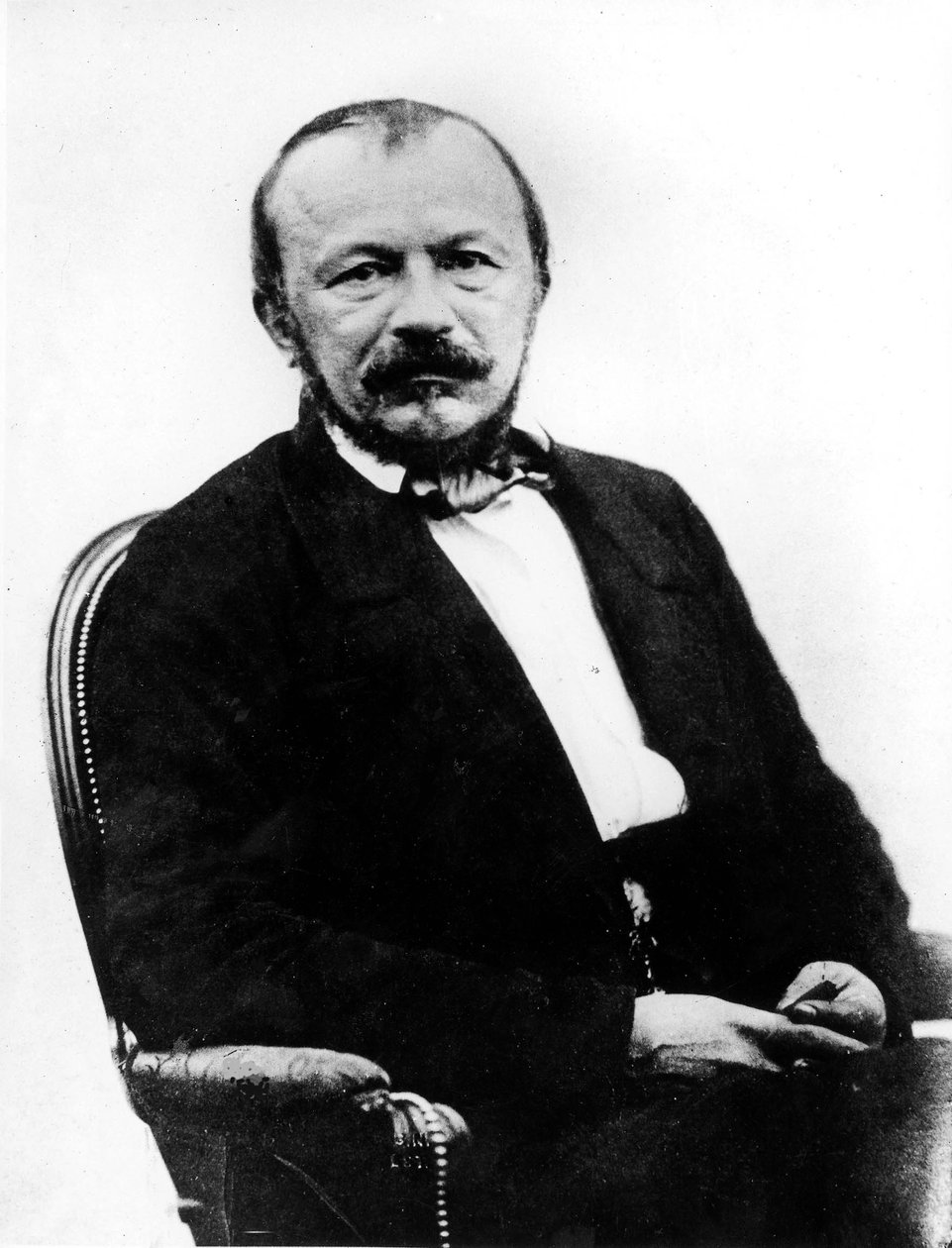 Gerard de Nerval (1808-1855) francuski powieściopisarz, zdjęcie z albumu Disderi (n.16 strona 9) autorstwa Nadar