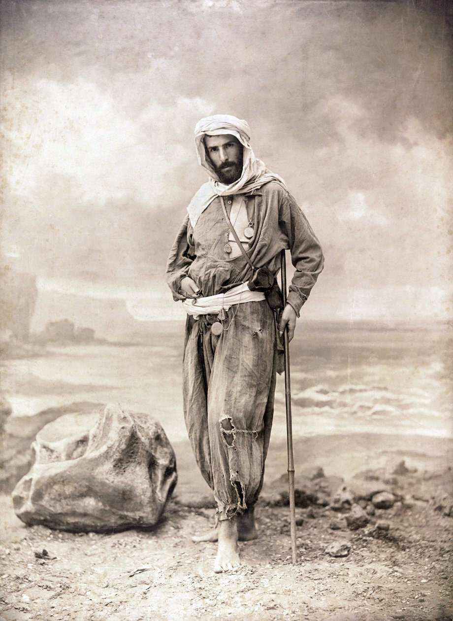 Pierre Savorgnan de Brazza (1852-1905) francuski odkrywca, fot. Gaspard-Felix Tournachon aka Nadar autorstwa Nadar