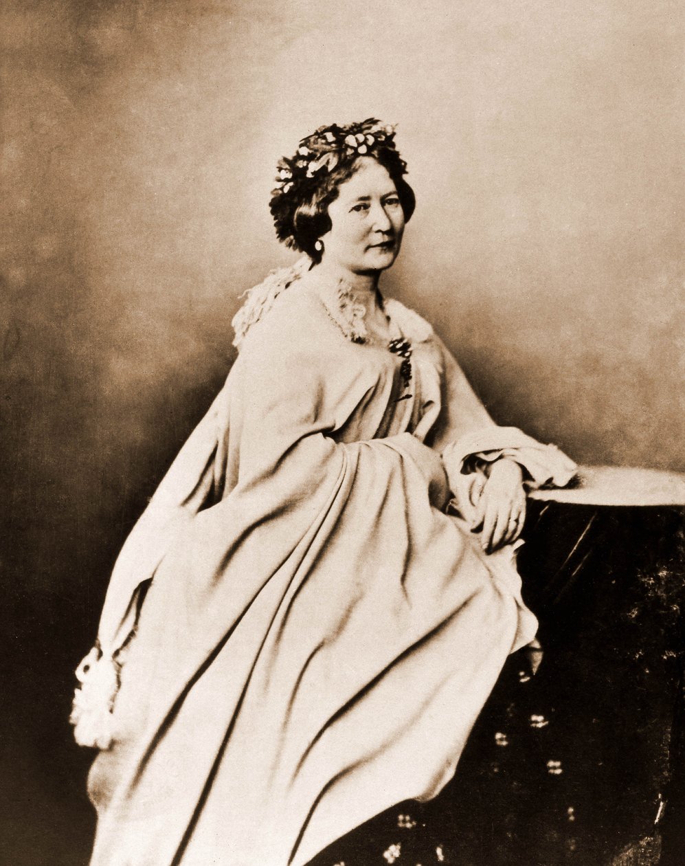 Portret Carlotty Grisi, tancerki 1819-1899 (zdjęcie) autorstwa Nadar