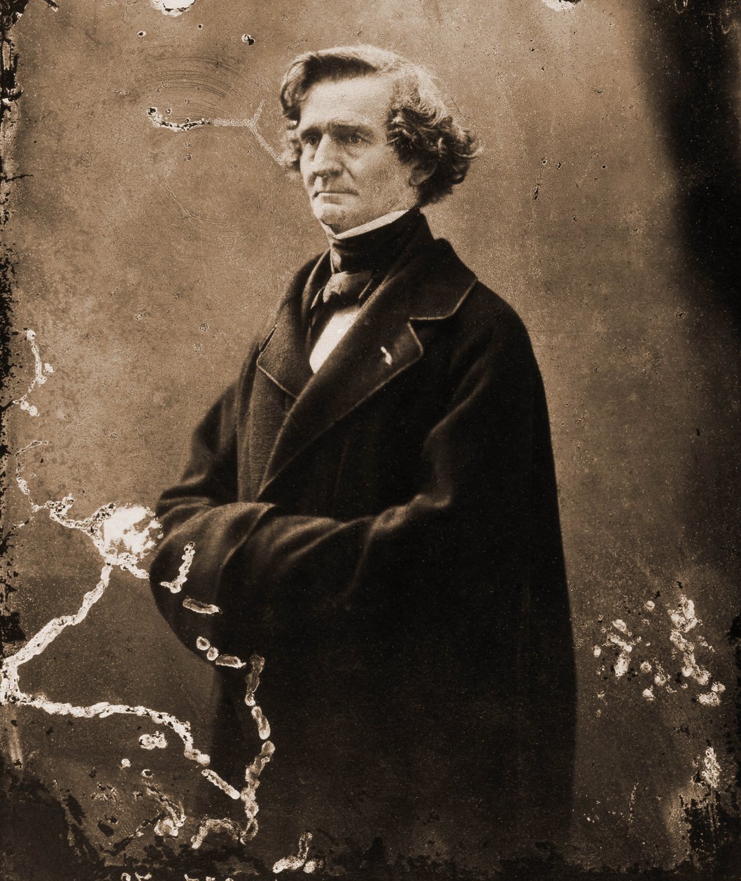 Portret Hectora Berlioza, muzyka 1803-1869 (foto) autorstwa Nadar