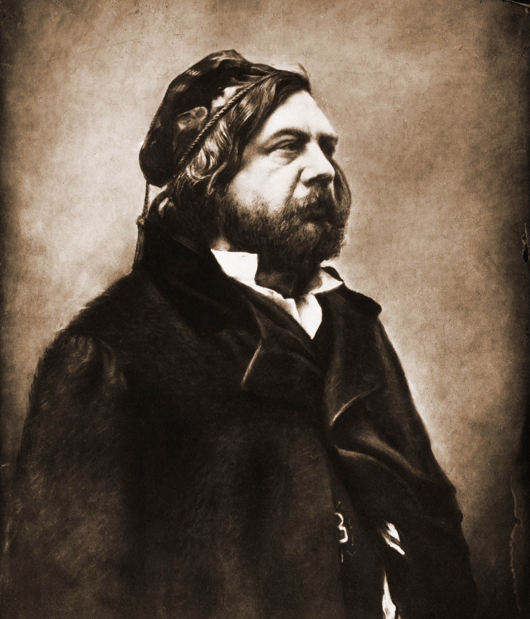 Portret Teofila Gautier, poeta 1811-1872 (foto) autorstwa Nadar
