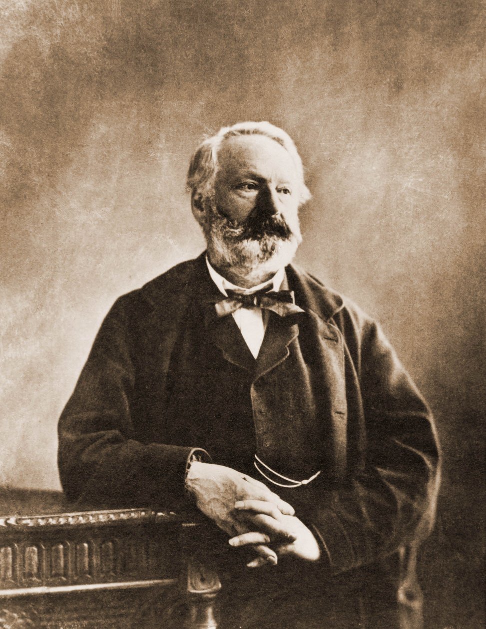 Portret Victora Hugo, poety i pisarza 1802-1855 (zdjęcie) autorstwa Nadar