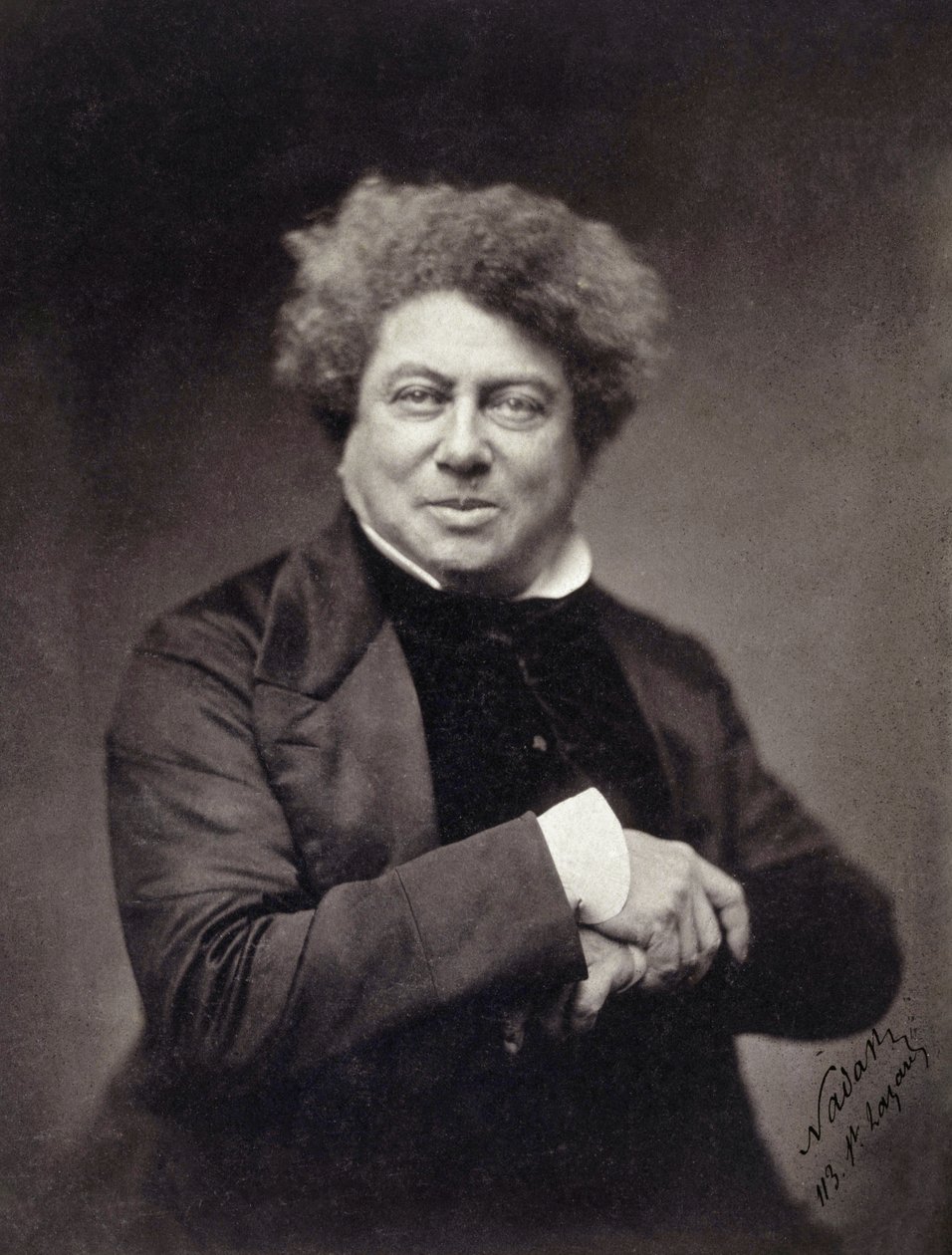 Alexander Dumas père (1802-1870) autorstwa Nadar