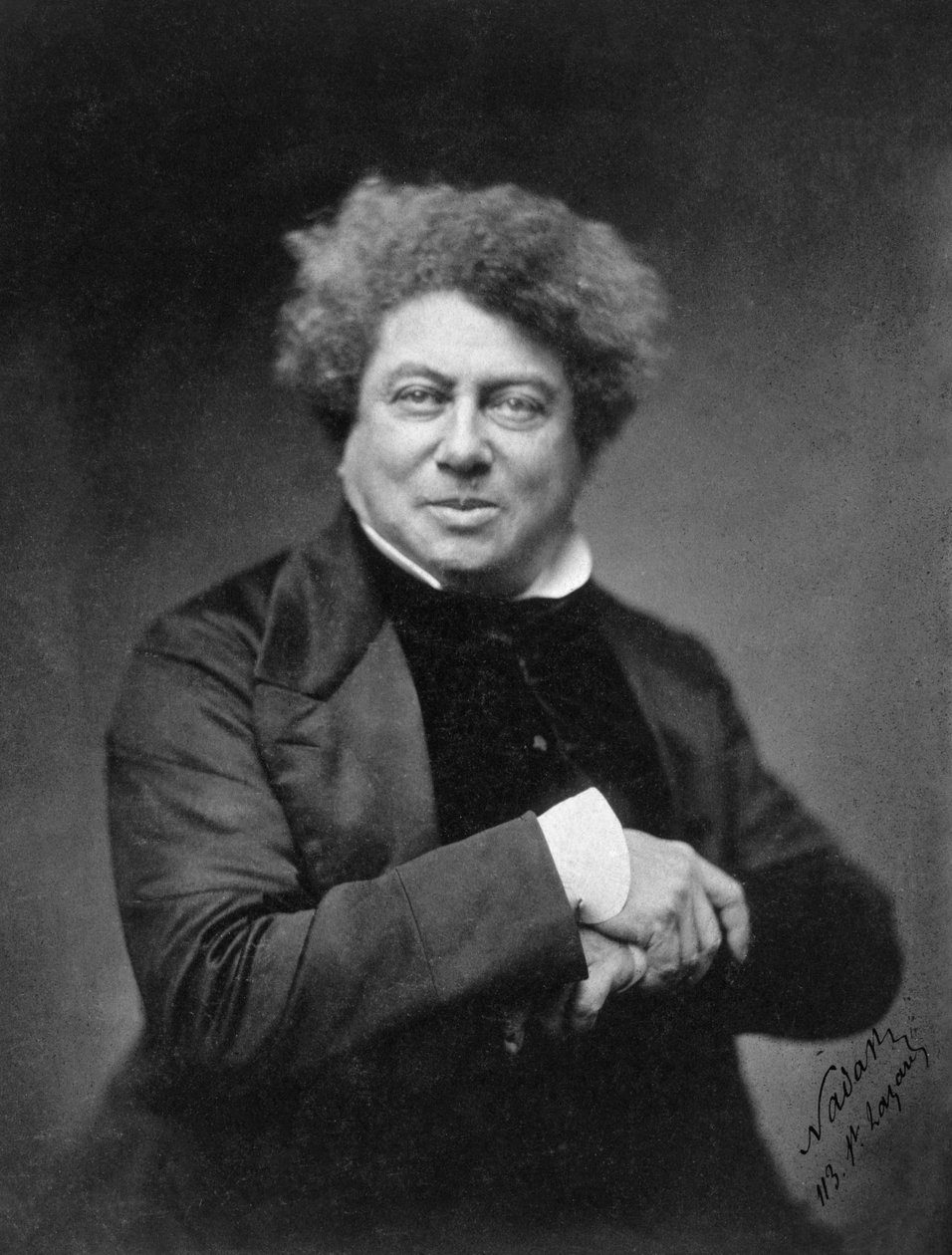 Alexander Dumas père (1802-1870) autorstwa Nadar