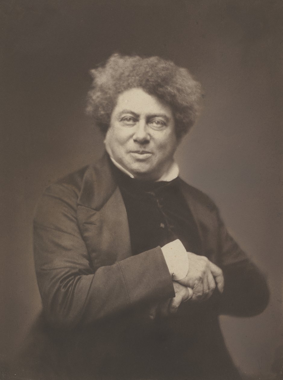 Ojciec Aleksandra Dumasa (1802-1870) autorstwa Nadar