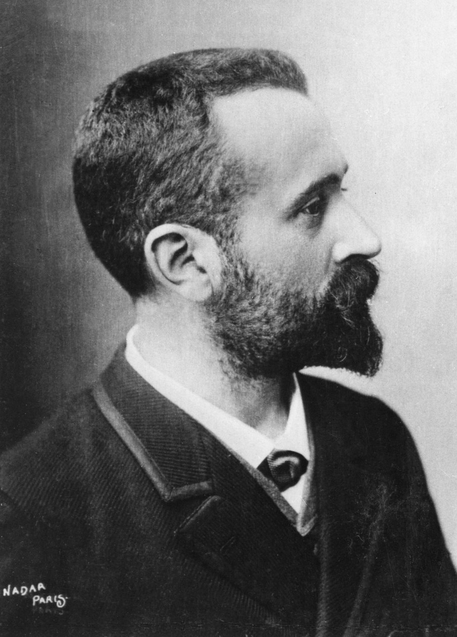 Alphonse Bertillon, francuski funkcjonariusz policji, ok. 1880 r. autorstwa Nadar