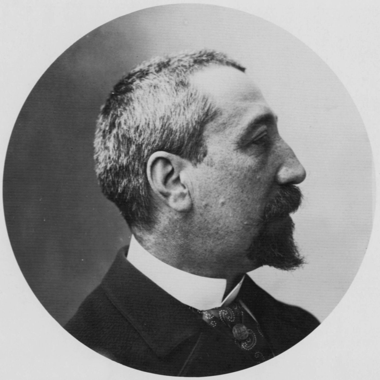 Anatole France, francuski poeta, dziennikarz i powieściopisarz, lata 70. XIX wieku autorstwa Nadar