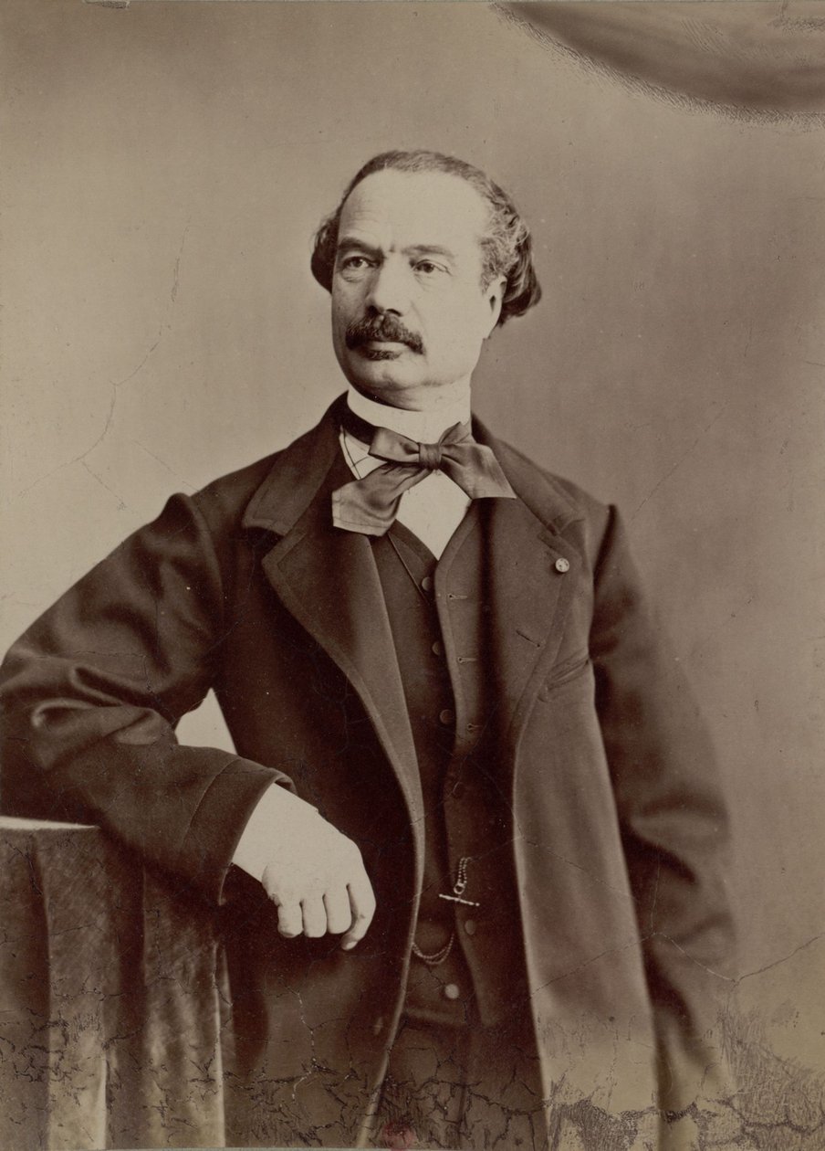 Auguste Maquet autorstwa Nadar