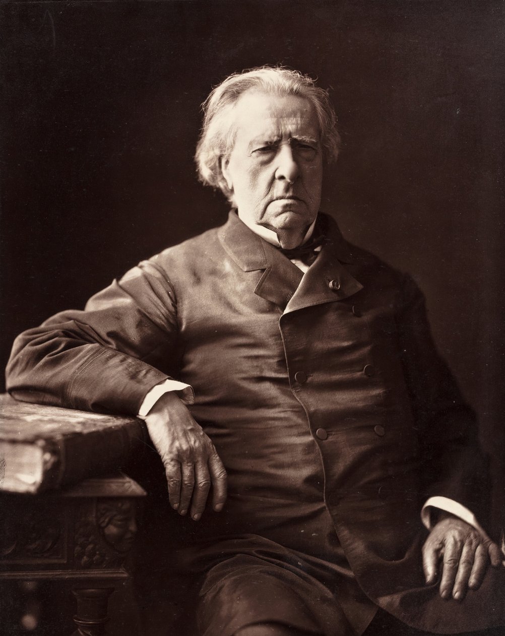 Baron Isidore Justin Séverin Taylor Belgijski dramaturg i pisarz podróżniczy, 1789-1878, 187275. autorstwa Nadar