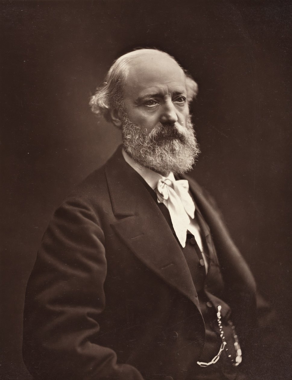 Eugène Viollet-Le-Duc Francuski architekt, 1814-1879, 1878. autorstwa Nadar
