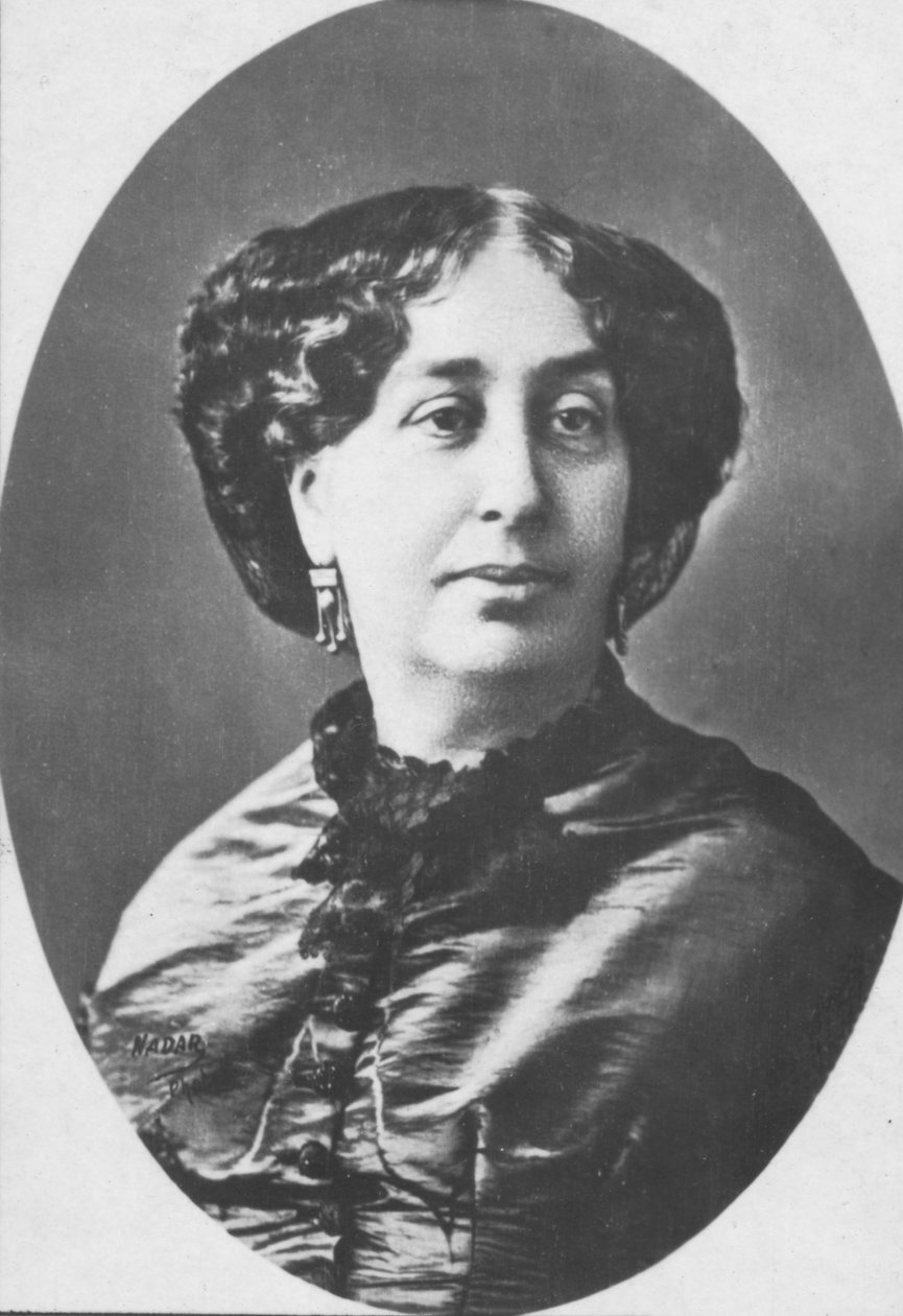 George Sand, ok. 1893 r. autorstwa Nadar