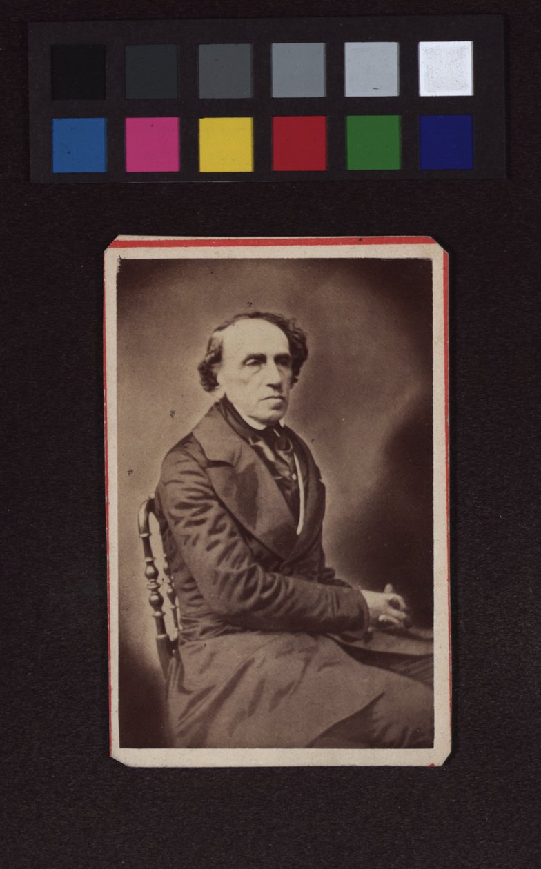 Giacomo Meyerbeer (1791–1864), kompozytor, dyrygent, pianista autorstwa Nadar