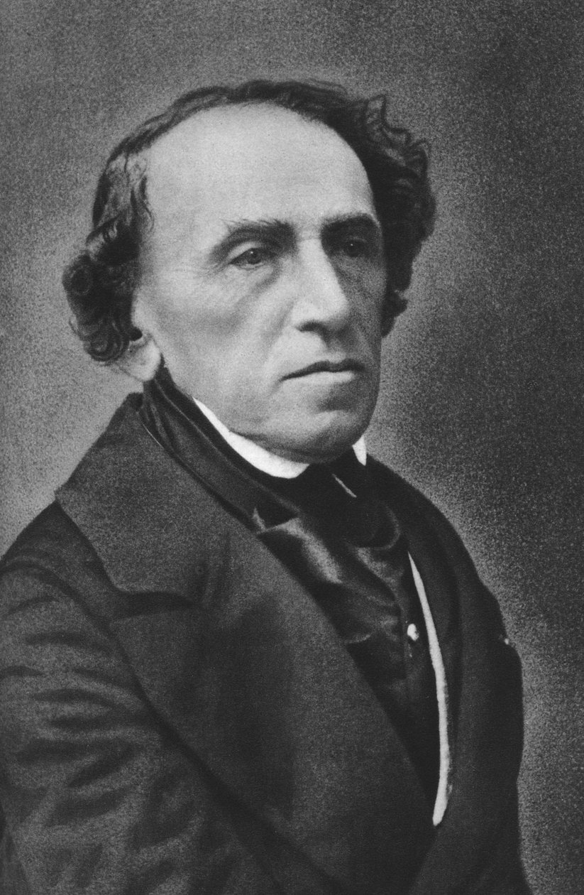 Giacomo Meyerbeer, niemiecki kompozytor operowy. autorstwa Nadar