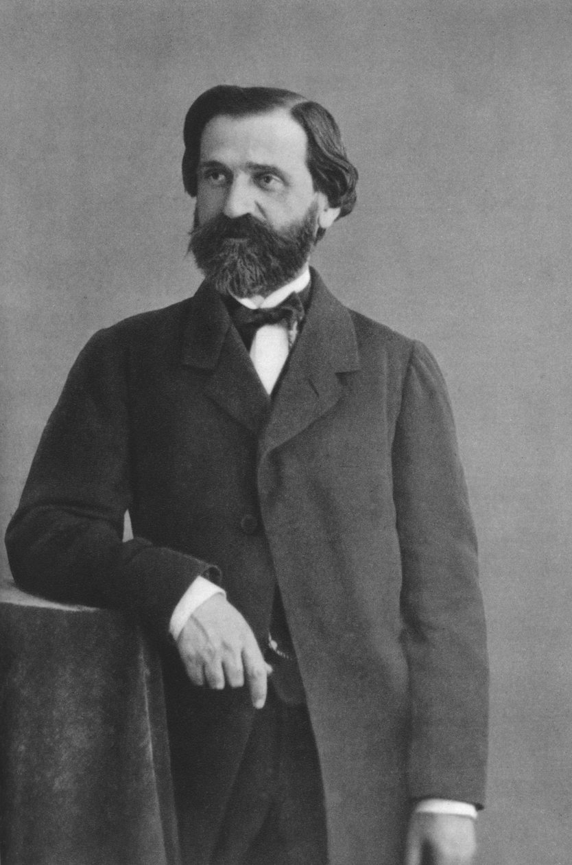 Giuseppe Verdi 1813-1901, włoski kompozytor romantyczny, głównie operowy autorstwa Nadar