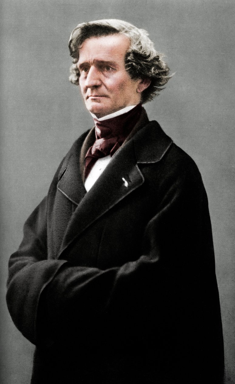 Hector Berlioz 1803-1869, francuski kompozytor romantyczny. autorstwa Nadar