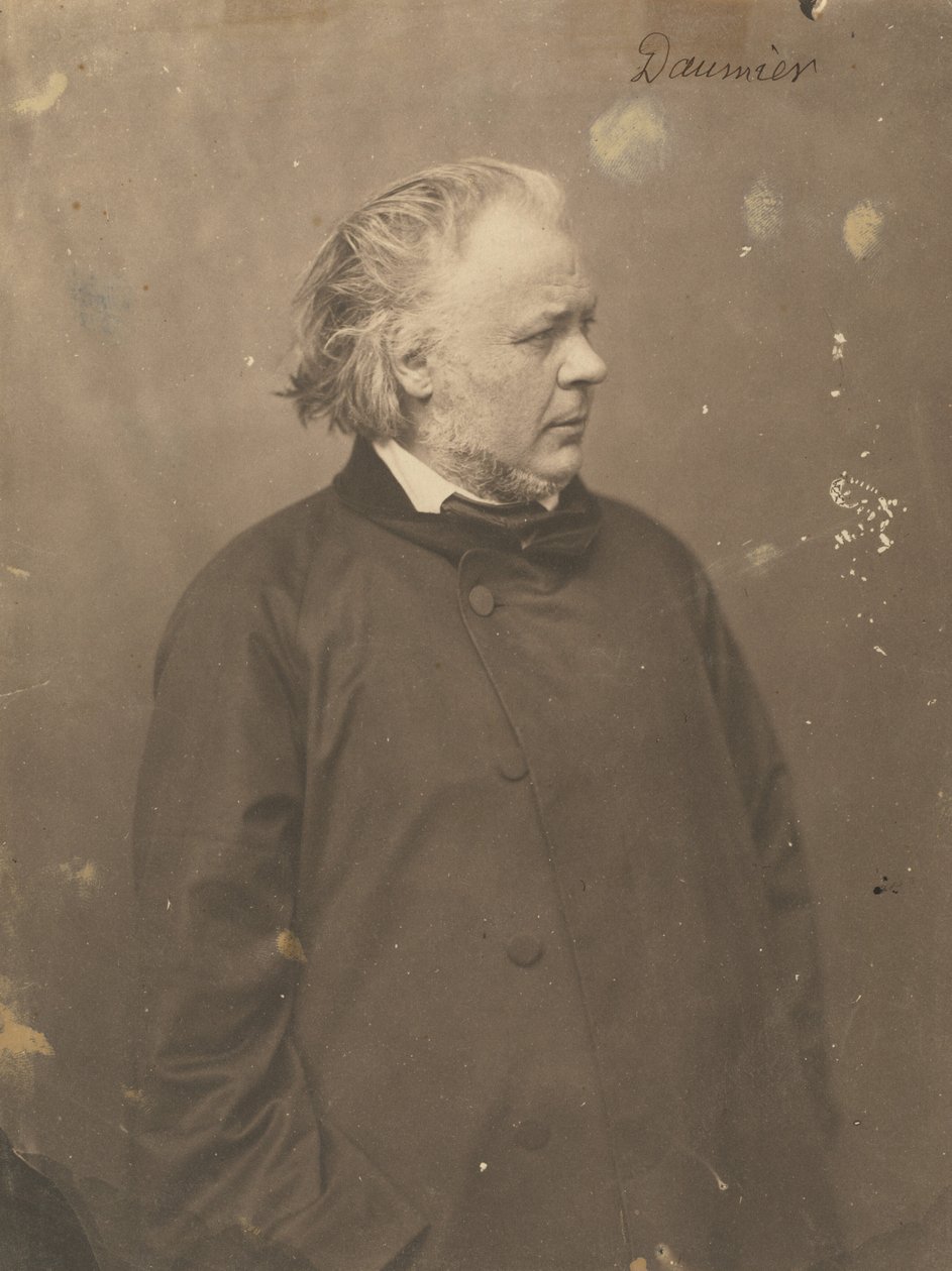 Honoré Daumier, 18561858. autorstwa Nadar
