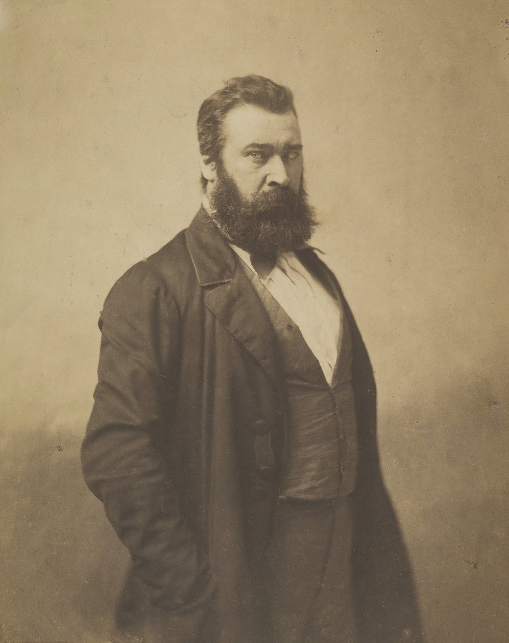 Jean-Francois Millet, 1856-58. autorstwa Nadar