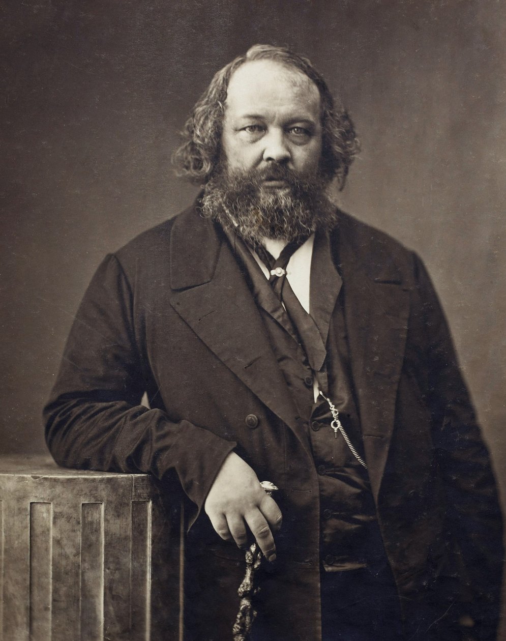 Portret Michaiła Aleksandrowicza Bakunina 1814-1876, ok. 1860 autorstwa Nadar
