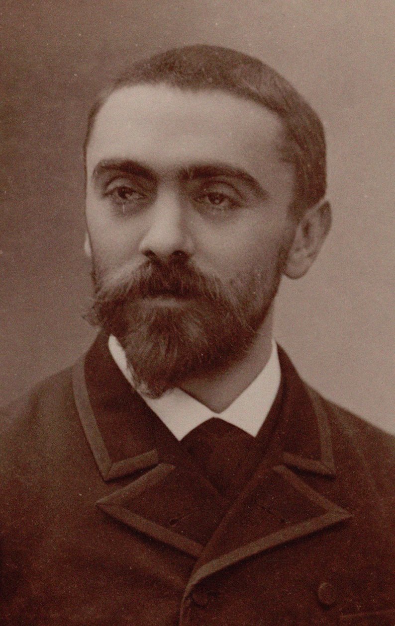 Portret kompozytora Georgesa Hüe 1858-1948, 1900. autorstwa Nadar