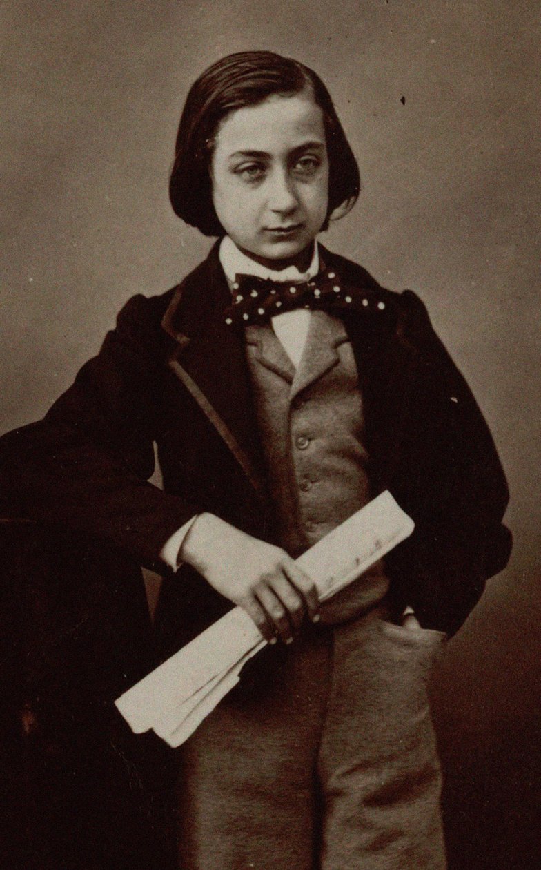 Portret skrzypka i kompozytora Henri Kettena 1848-1883. autorstwa Nadar
