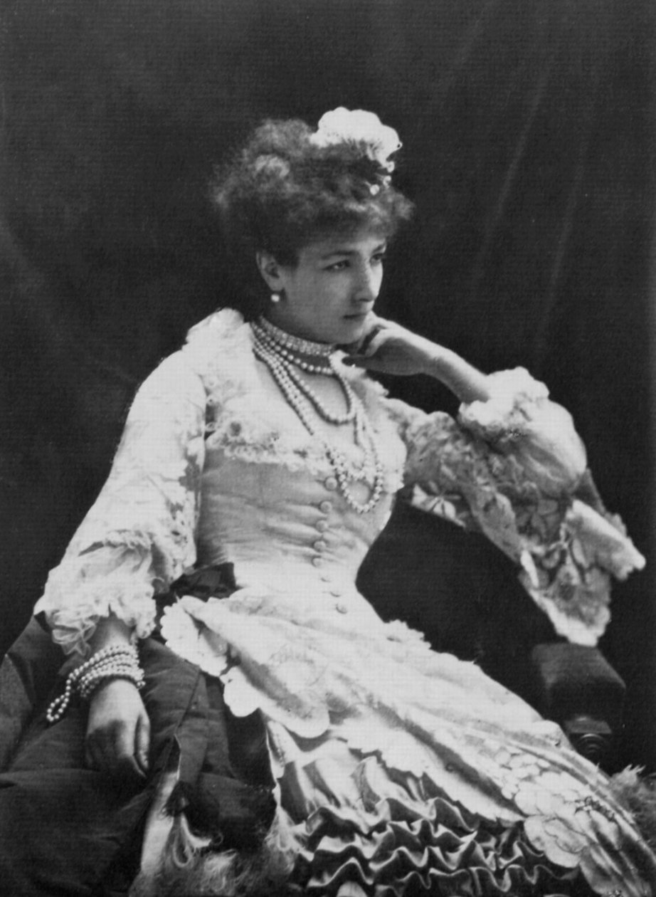 Sarah Bernhardt, francuska aktorka, ok. 1865 r. autorstwa Nadar