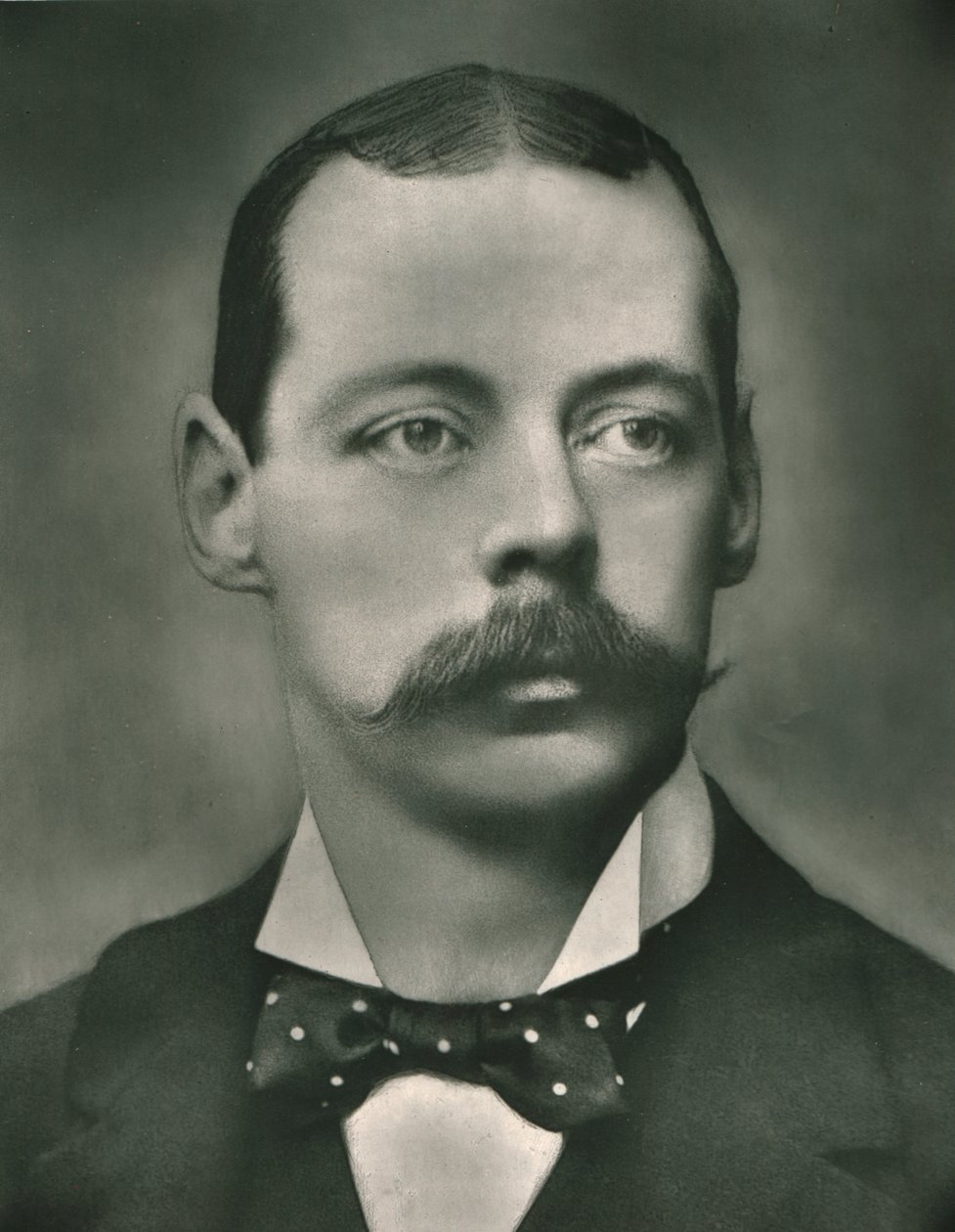 Czcigodny zmarły Randolph Spencer Churchill, 1889, c1899. autorstwa Nadar