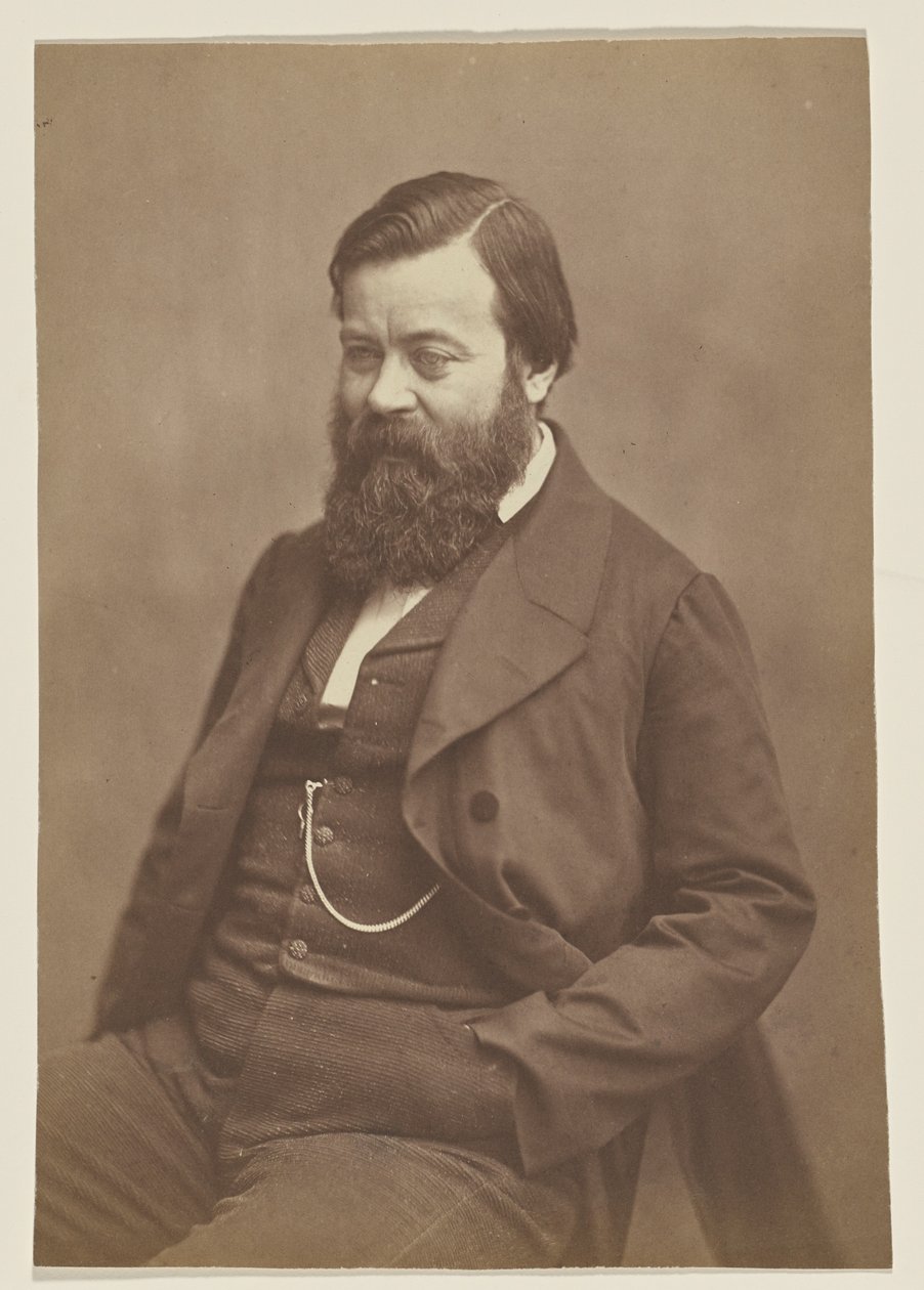 [Albert Patin de la Fizelière, literaturoznawca autorstwa Nadar [Gaspard Félix Tournachon]