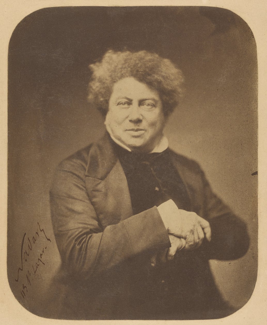 Aleksander Dumas [père] (1802-1870) / Alexandre Dumas autorstwa Nadar [Gaspard Félix Tournachon]