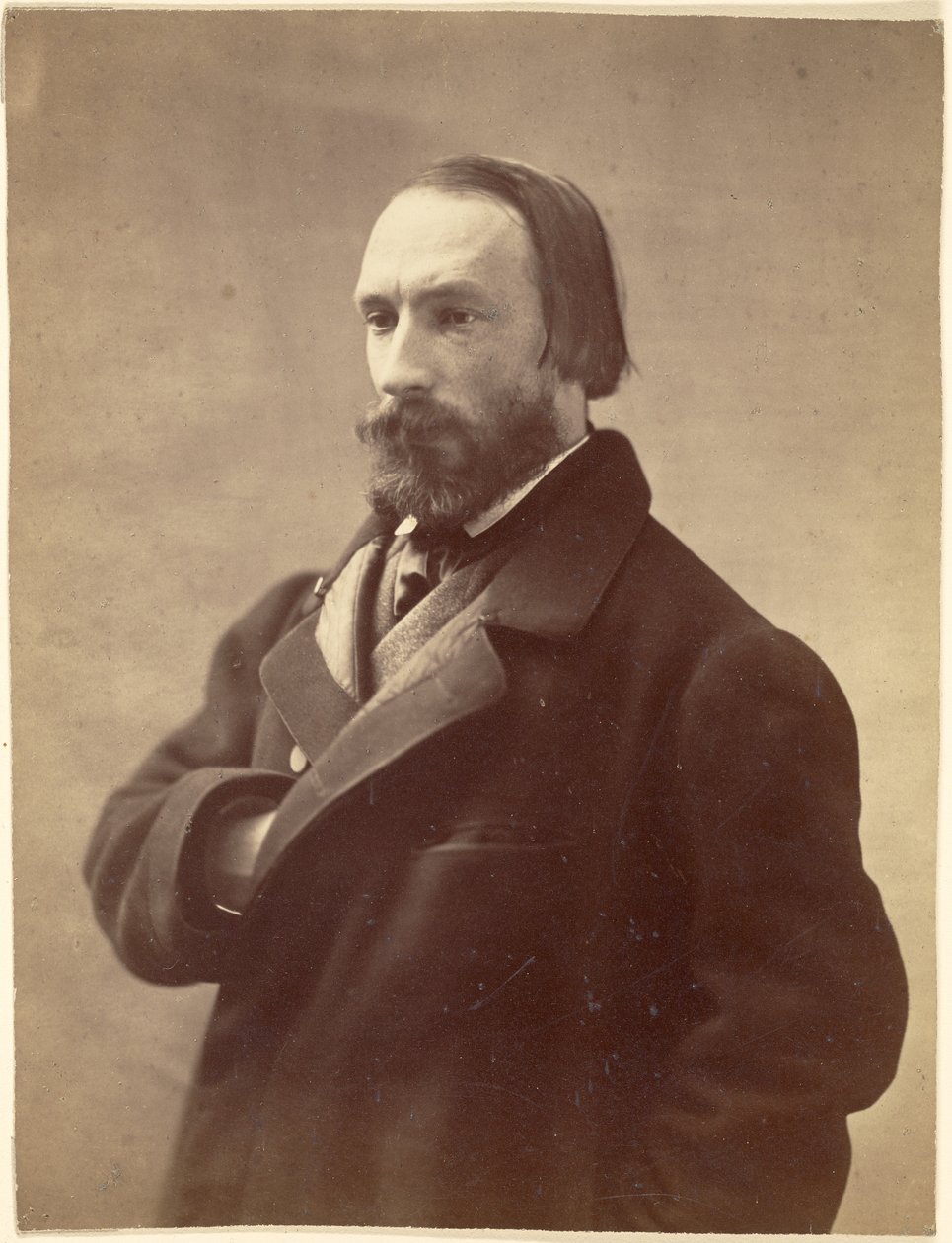 Auguste Vacquerie, pisarz autorstwa Nadar [Gaspard Félix Tournachon]