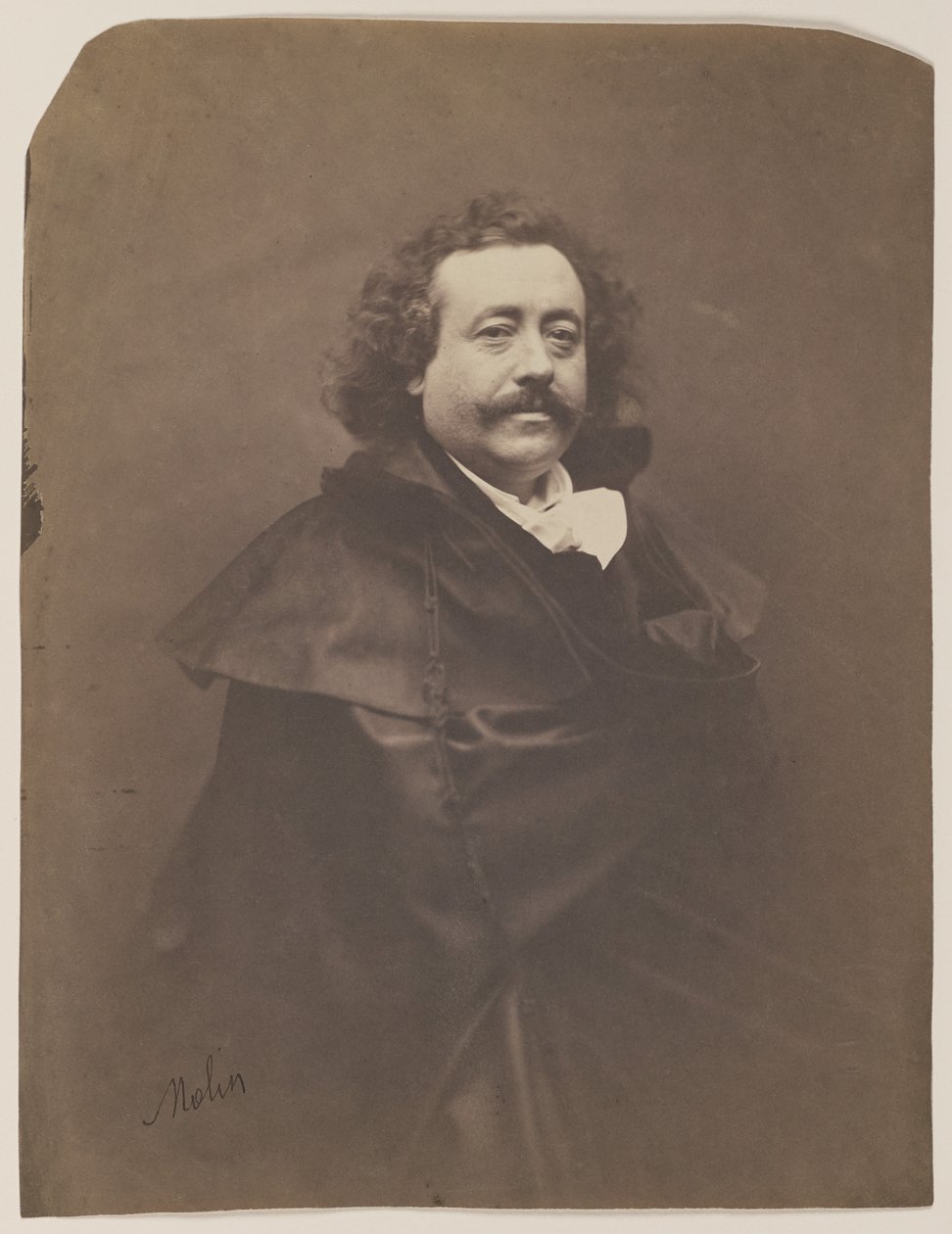 Benoît-Hermogaste Molin autorstwa Nadar [Gaspard Félix Tournachon]