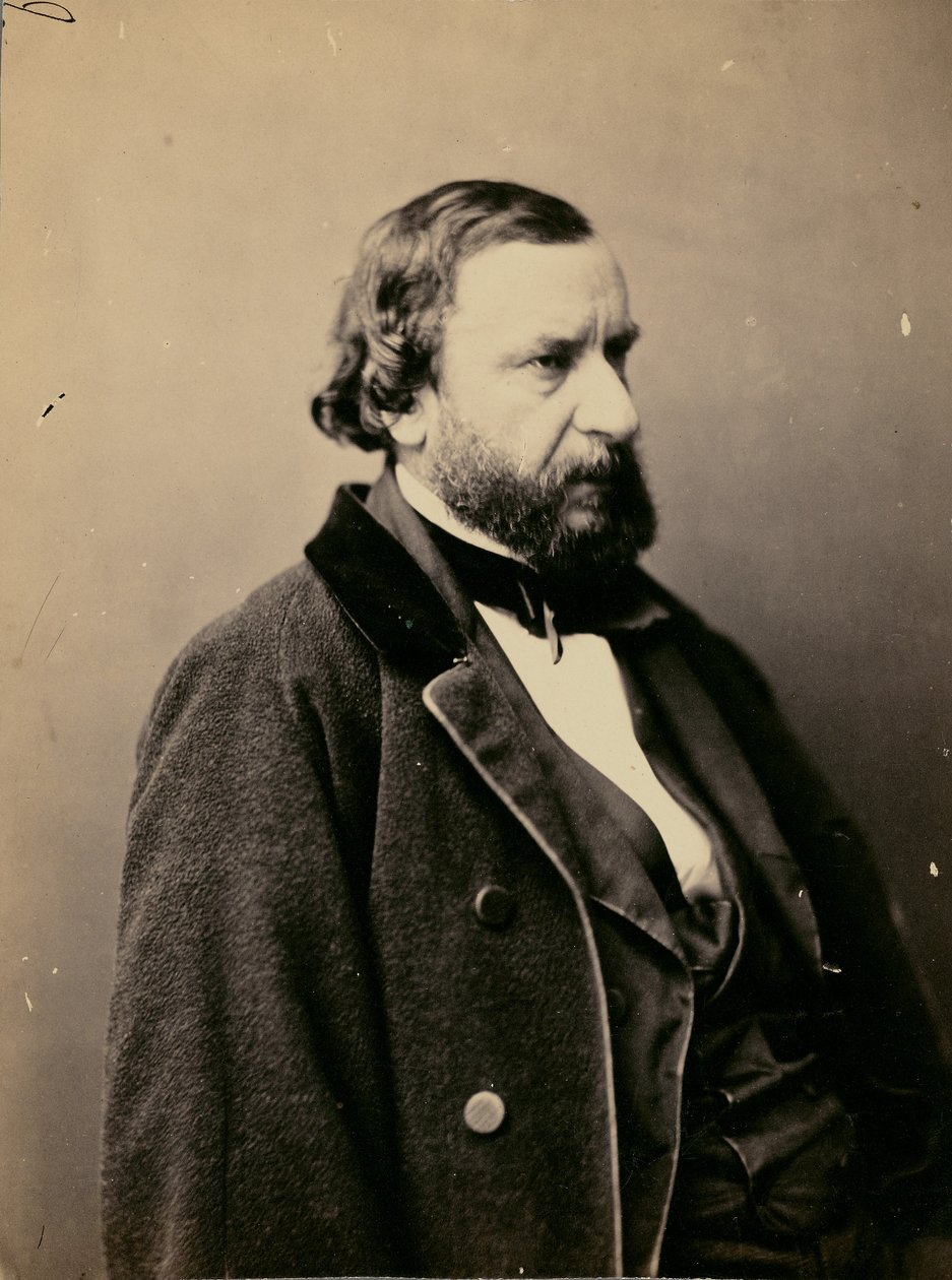 [Constant] Troyon, malarz pejzażysta autorstwa Nadar [Gaspard Félix Tournachon]