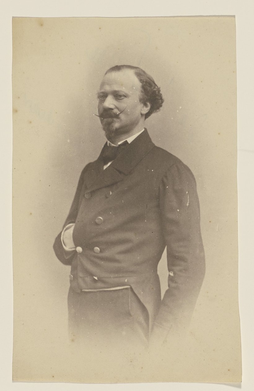 De La Pierre, porucznik, pojedynkowicz, boulevardier autorstwa Nadar [Gaspard Félix Tournachon]