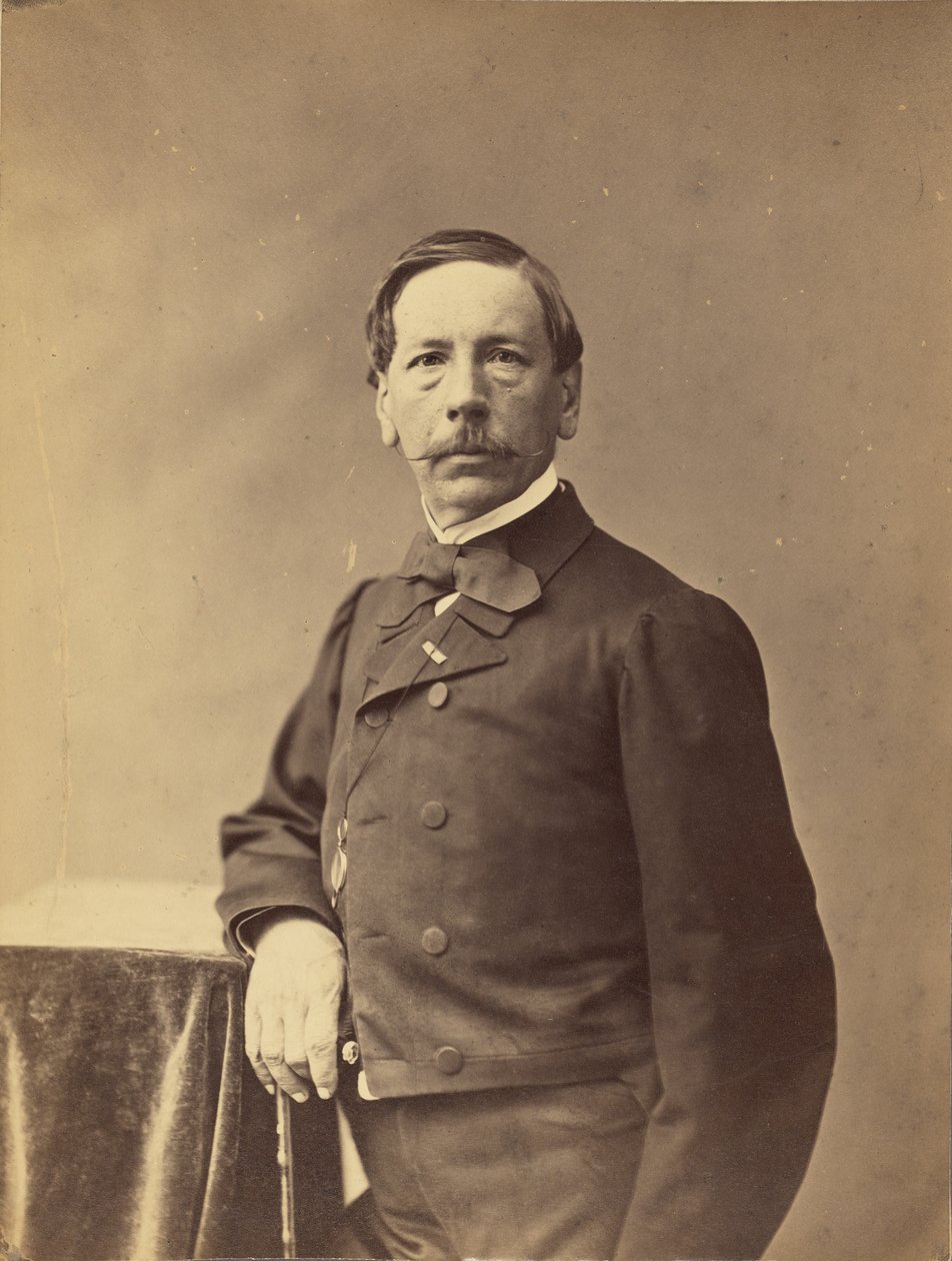 [Eugène] Le Poittevin, malarz autorstwa Nadar [Gaspard Félix Tournachon]