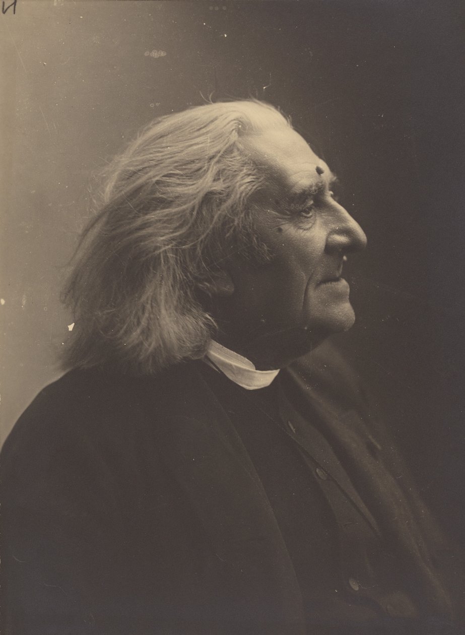 [Franz Liszt] autorstwa Nadar [Gaspard Félix Tournachon]