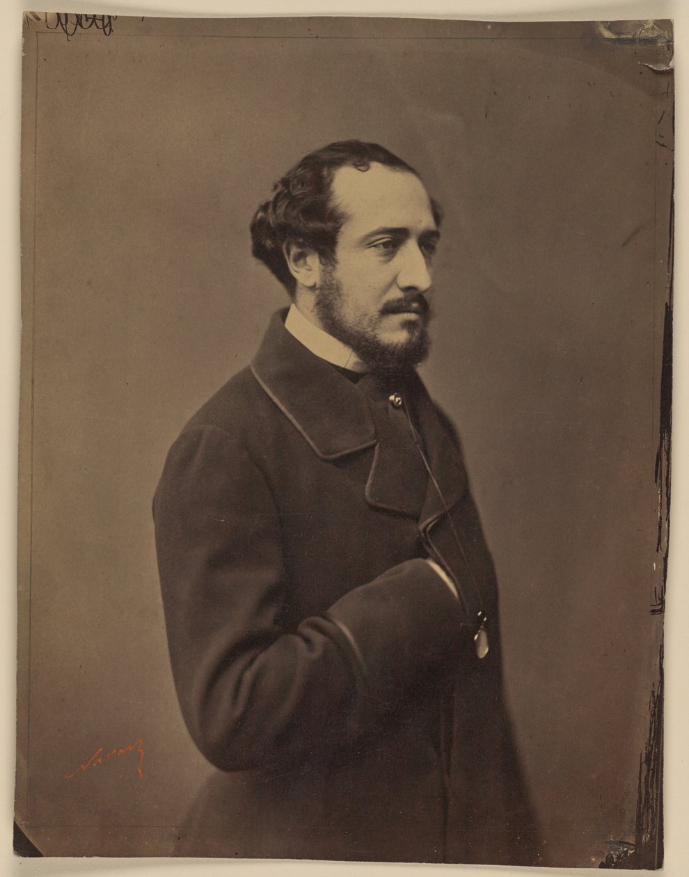 [Henri] de Pène autorstwa Nadar [Gaspard Félix Tournachon]