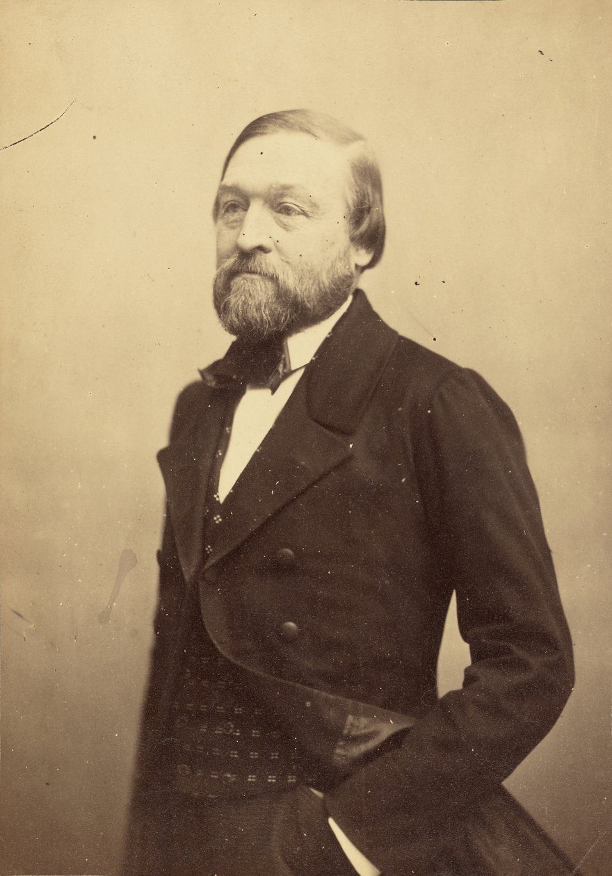 [Louis-Charles, hrabia] de Coëtlogon autorstwa Nadar [Gaspard Félix Tournachon]