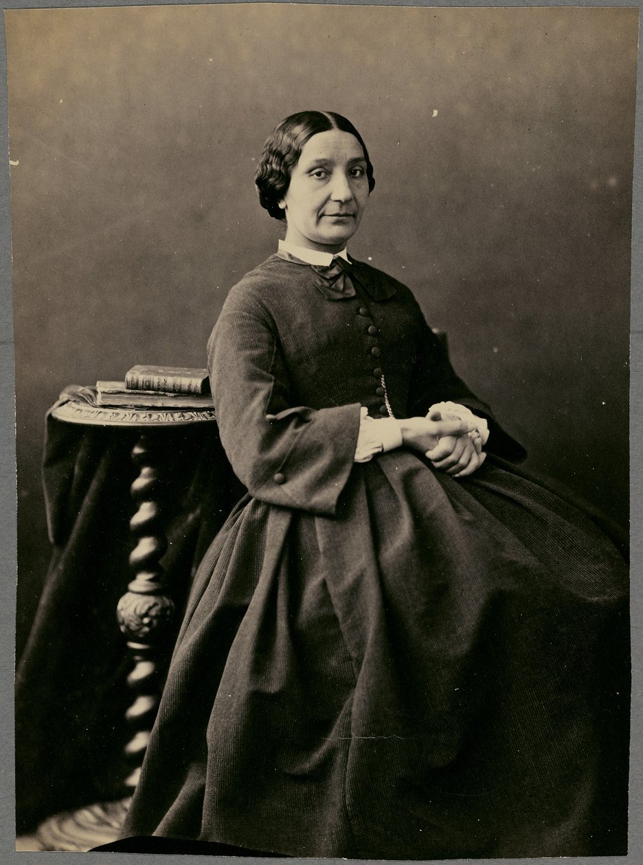 Panna Elise Veuillot autorstwa Nadar [Gaspard Félix Tournachon]