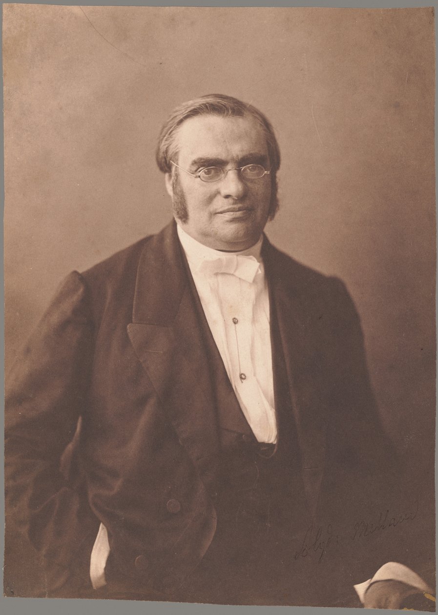 Polydor[e] Millaud autorstwa Nadar [Gaspard Félix Tournachon]