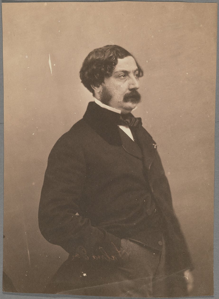 Salvador, finansista autorstwa Nadar [Gaspard Félix Tournachon]