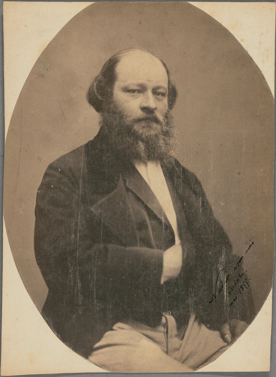 Virgile Trélat autorstwa Nadar [Gaspard Félix Tournachon]