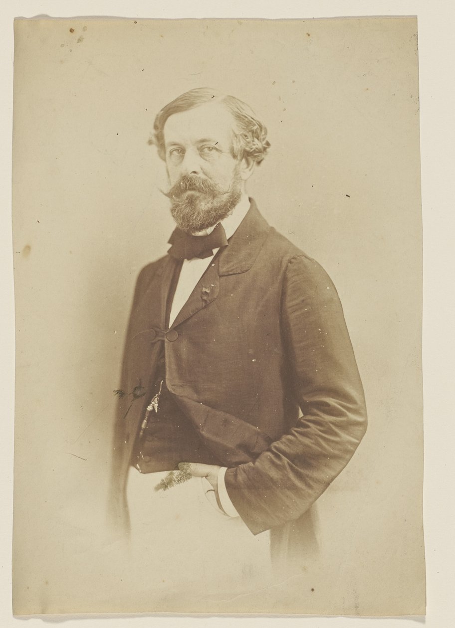 de Lasteyrie, poseł do Parlamentu Europejskiego autorstwa Nadar [Gaspard Félix Tournachon]
