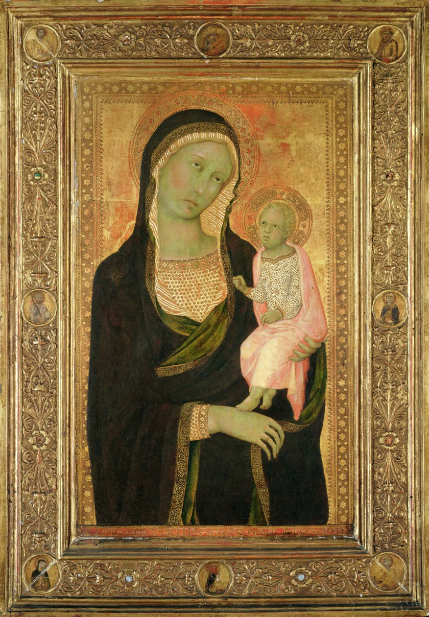 Madonna z Dzieciątkiem autorstwa Naddo Ceccarelli