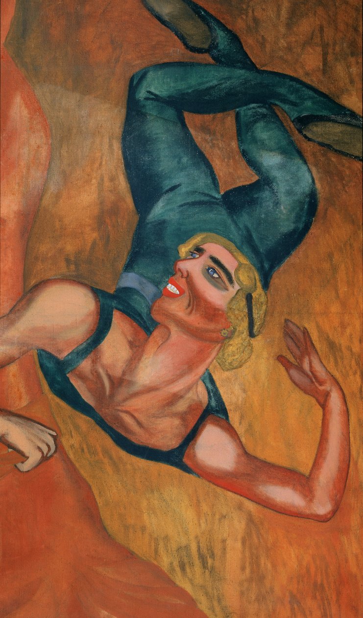 Skok, 1910 autorstwa Nadezhda Vladimirovna Lermontova