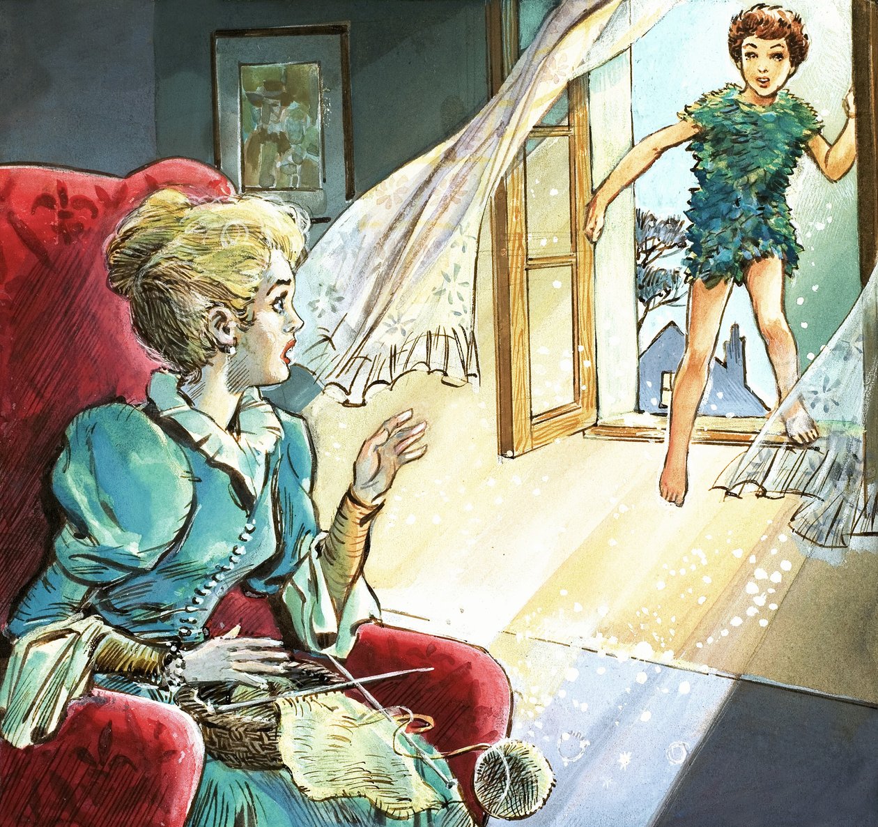Piotruś Pan i Wendy autorstwa Nadir Quinto