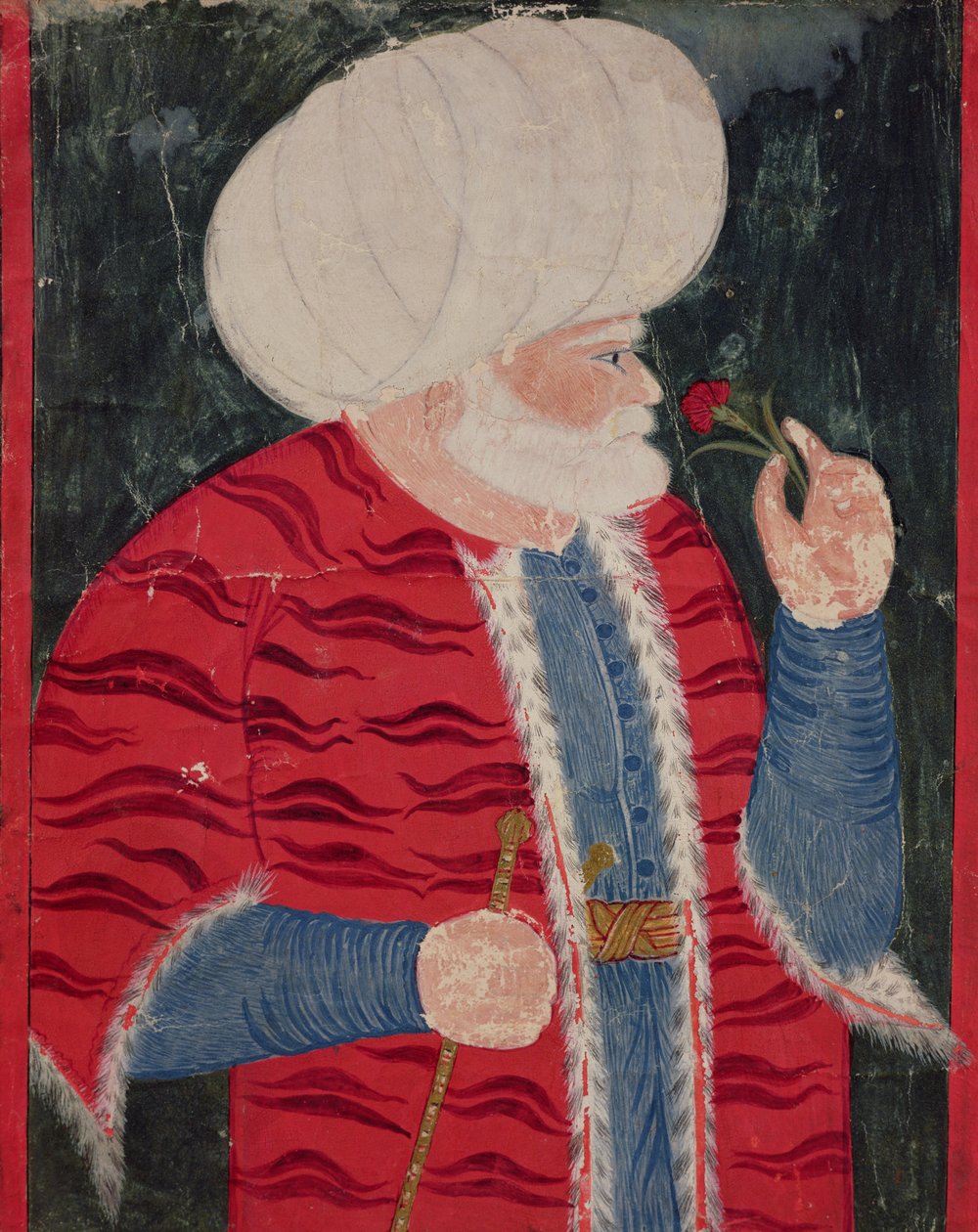اډمیرل خیرالدین (c.1465-1546) 1540poli autorstwa Nakkep, called Nigari Reis Haydar