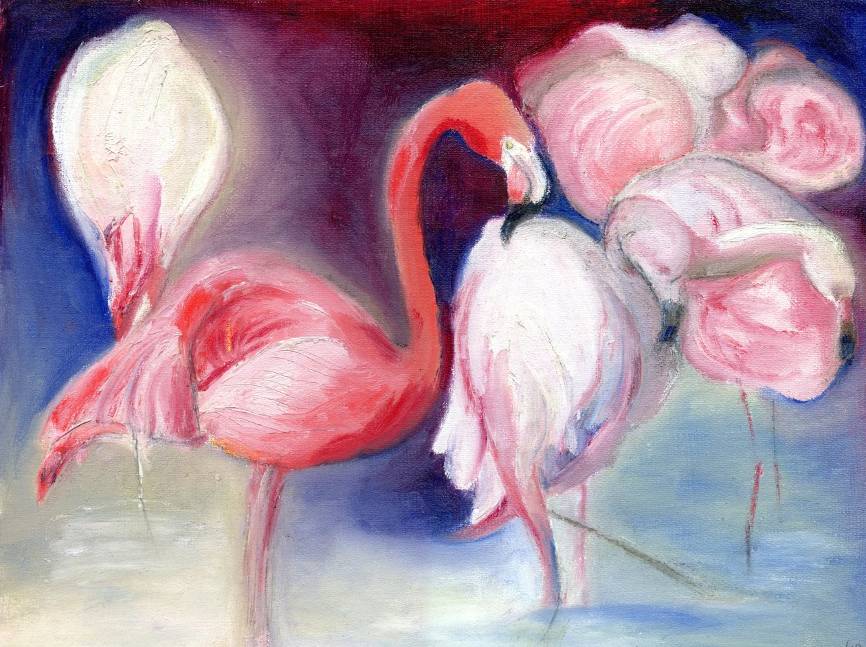 Śliczna w różu, 2012, autorstwa Nancy Moniz Charalambous