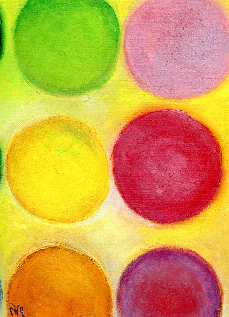 Wesołe kropki 1, 2014, autorstwa Nancy Moniz Charalambous