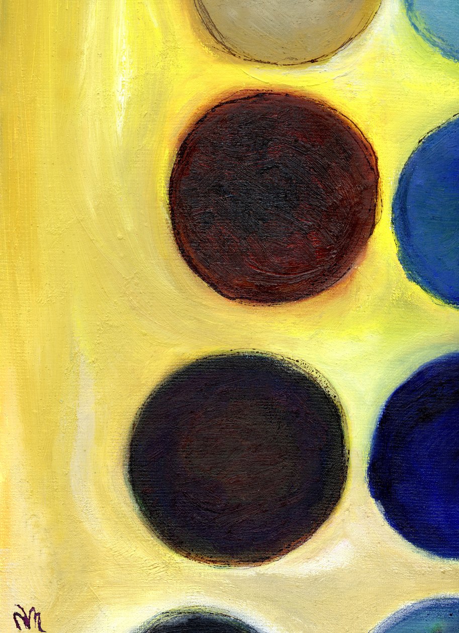 Wesołe kropki 4, 2014, autorstwa Nancy Moniz Charalambous