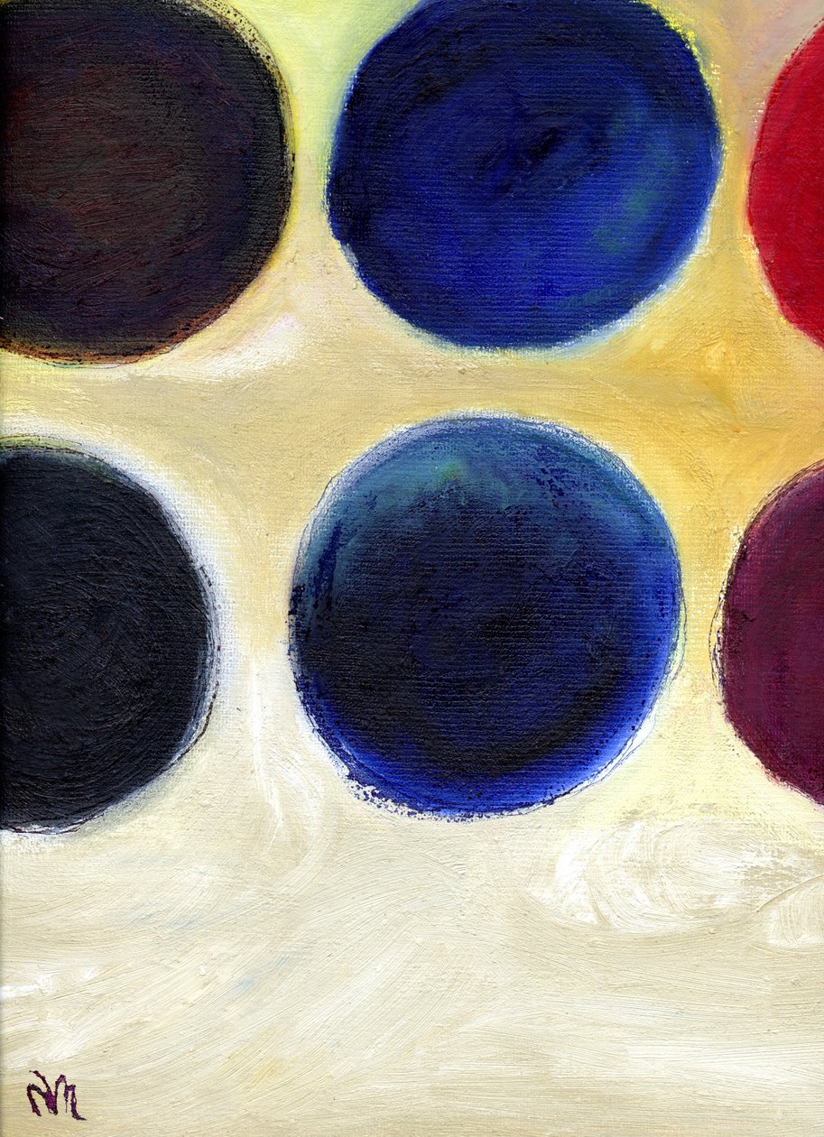 Wesołe kropki 8, 2014, autorstwa Nancy Moniz Charalambous